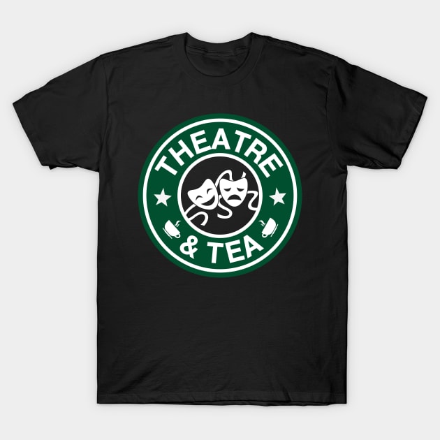 Theatre and Tea T-Shirt by KsuAnn